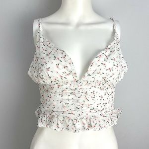 Princess Polly Floral Tank top. NWT NEVER BEEN WORN! Size- US 12.